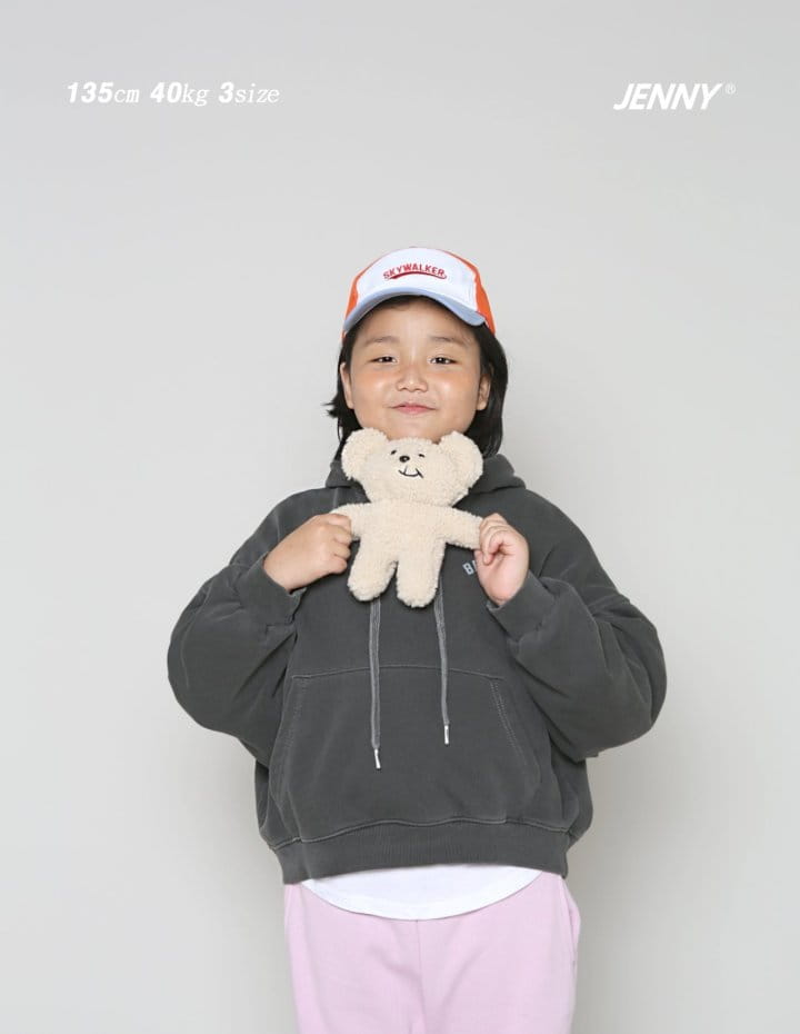 Jenny Basic - Korean Children Fashion - #Kfashion4kids - Pigment Hoody - 10