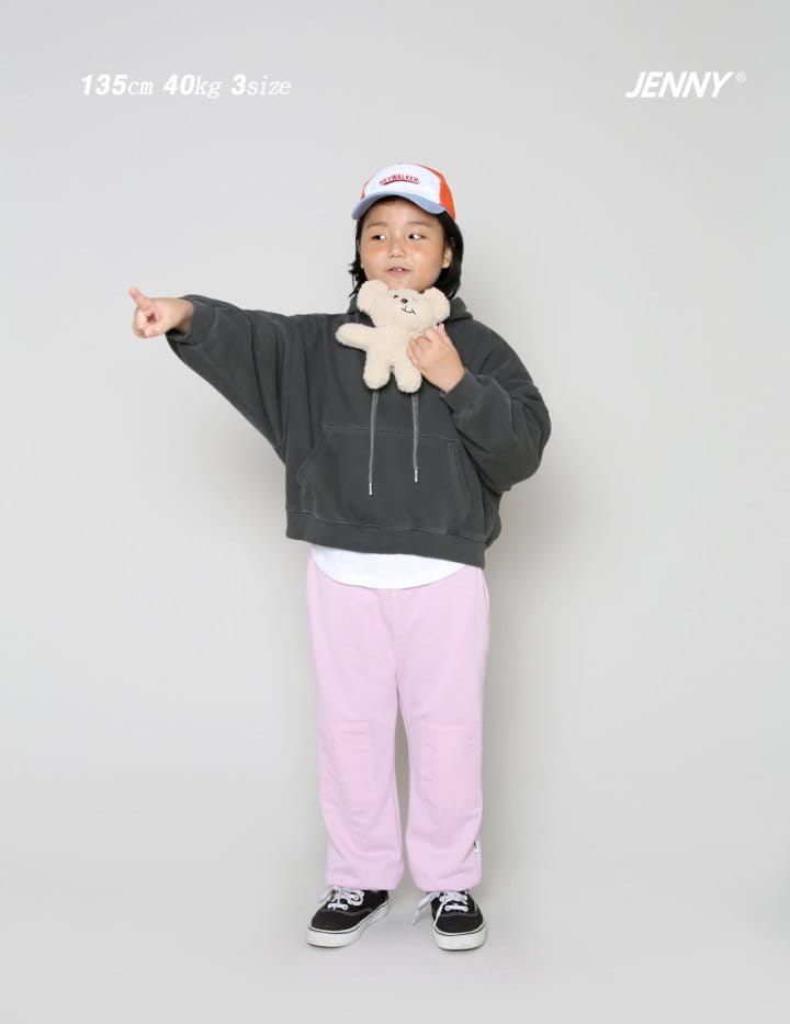 Jenny Basic - Korean Children Fashion - #kidzfashiontrend - Pigment Hoody - 9