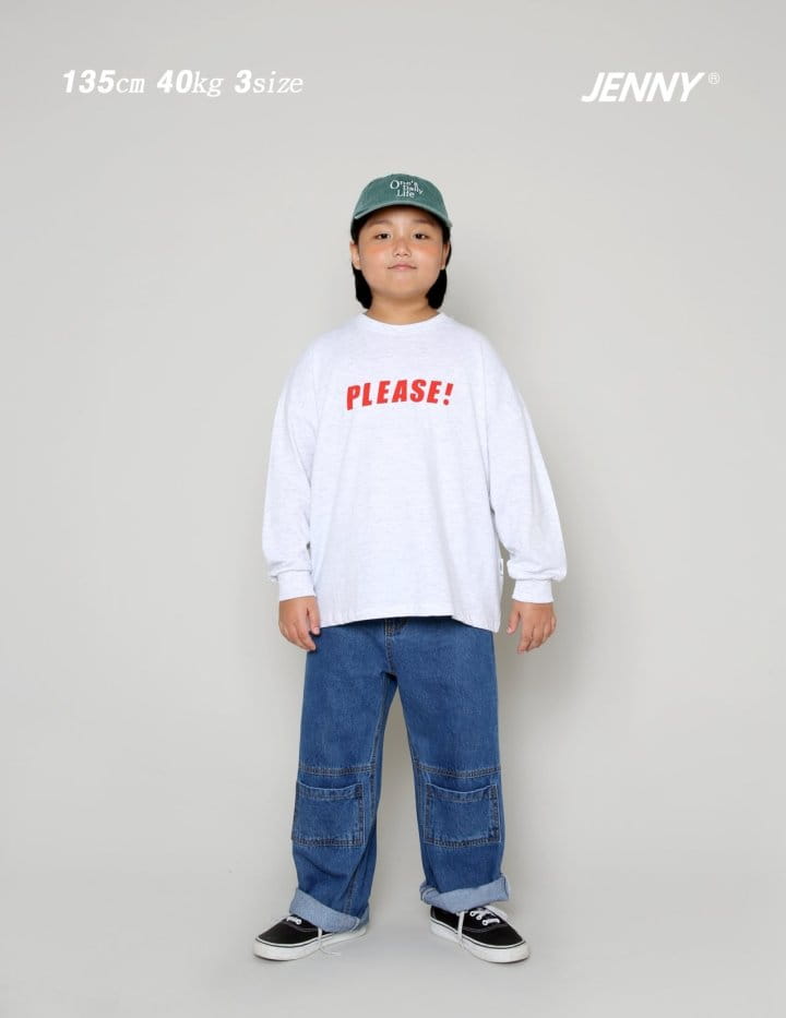 Jenny Basic - Korean Children Fashion - #stylishchildhood - Please Tee - 3