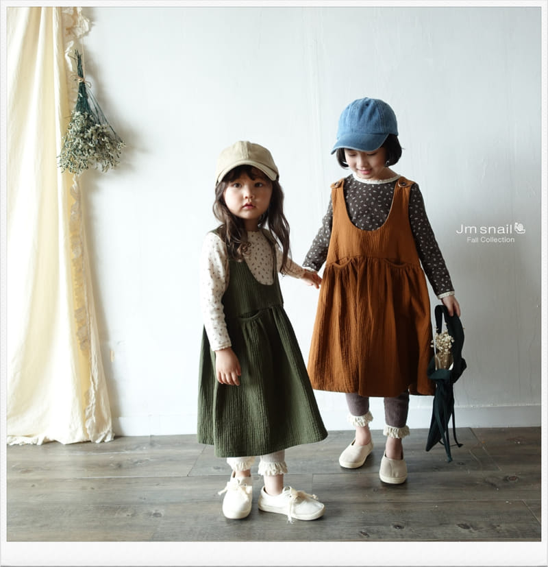 Jm Snail - Korean Children Fashion - #designkidswear - Eyelet Tee - 3