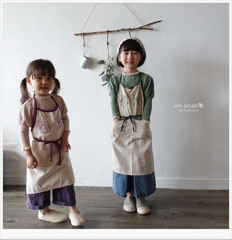 Jm Snail - Korean Children Fashion - #discoveringself - Sluv Puff Tee - 4