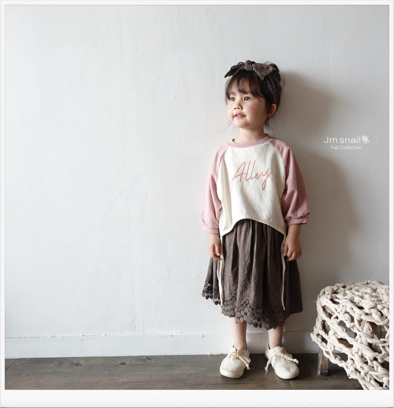 Jm Snail - Korean Children Fashion - #kidsshorts - Olly Tee - 11