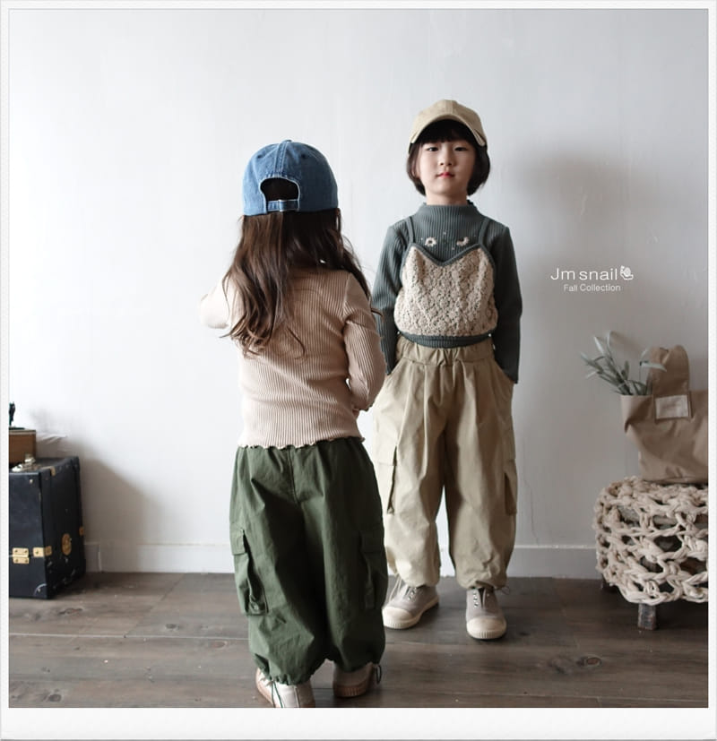 Jm Snail - Korean Children Fashion - #toddlerclothing - Piel Pants - 2