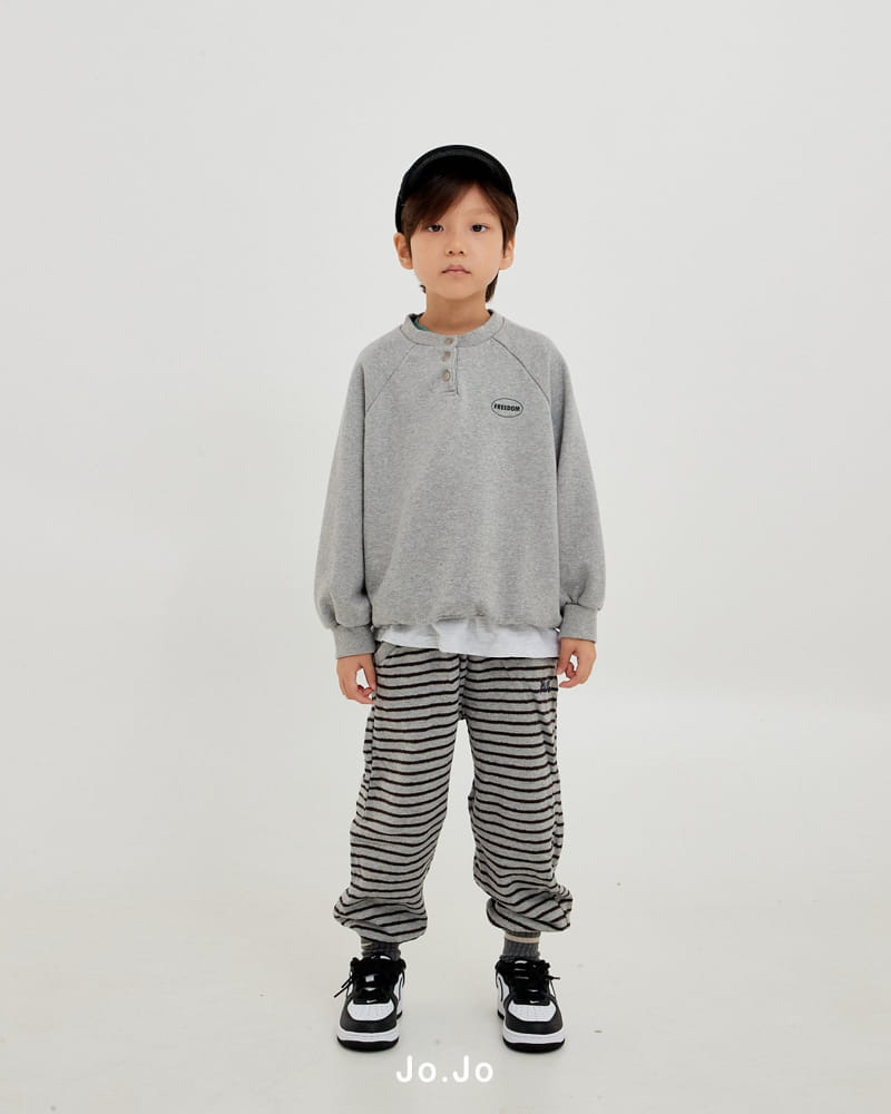 Jo Jo - Korean Children Fashion - #Kfashion4kids - Stripes Pants