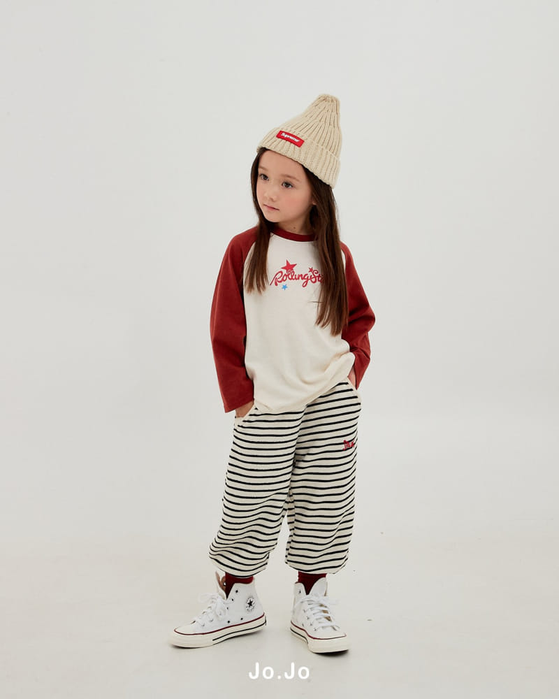 Jo Jo - Korean Children Fashion - #childofig - Stripes Pants - 6