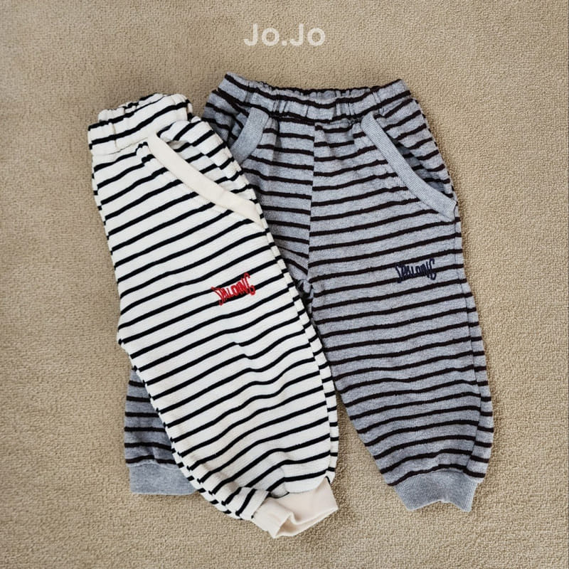 Jo Jo - Korean Children Fashion - #designkidswear - Stripes Pants - 9