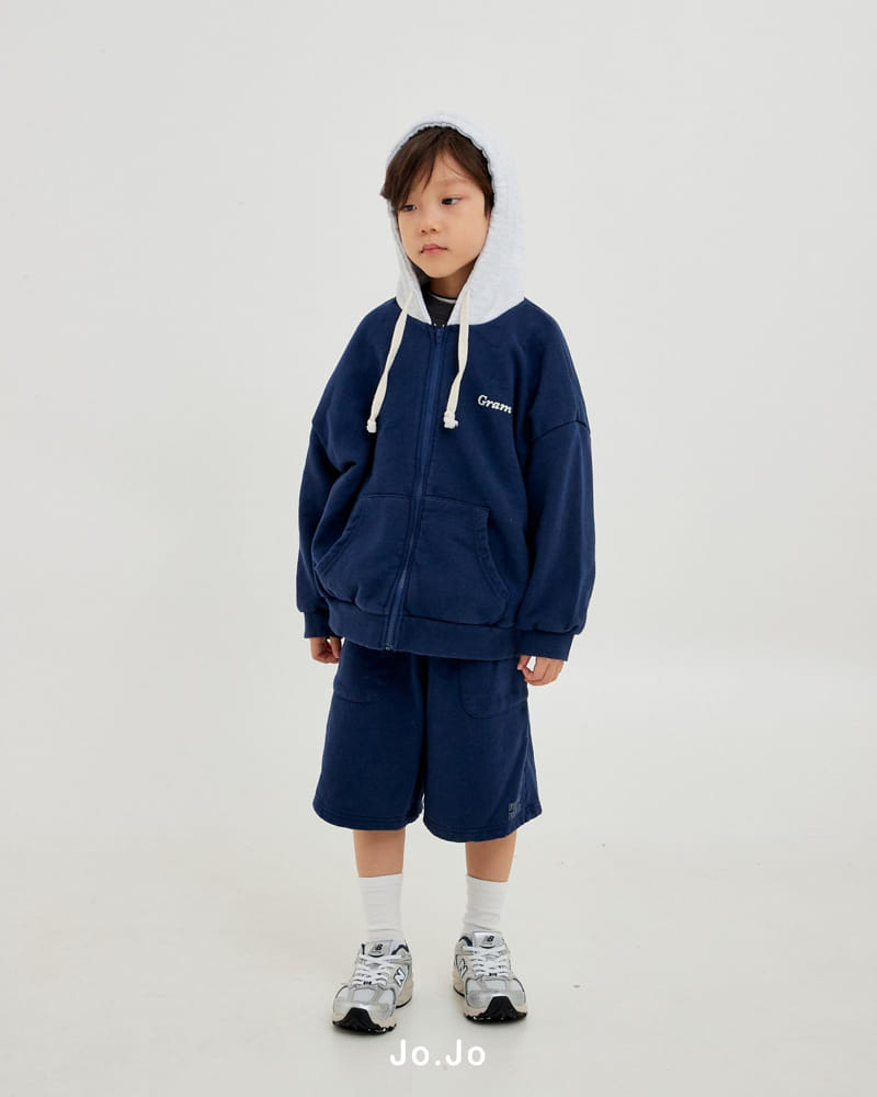 Jo Jo - Korean Children Fashion - #discoveringself - Gram Hoody Zip-up - 7