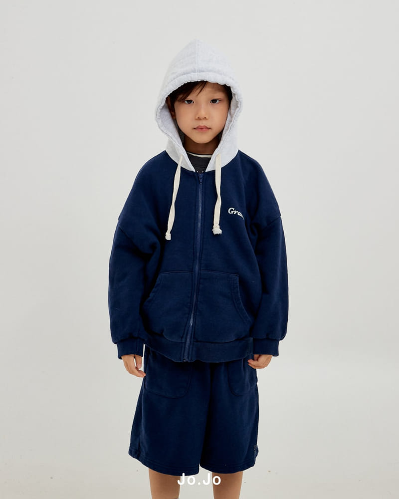 Jo Jo - Korean Children Fashion - #fashionkids - Gram Hoody Zip-up - 8
