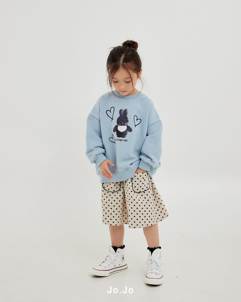 Jo Jo - Korean Children Fashion - #fashionkids - Black Rabbit Sweatshirt