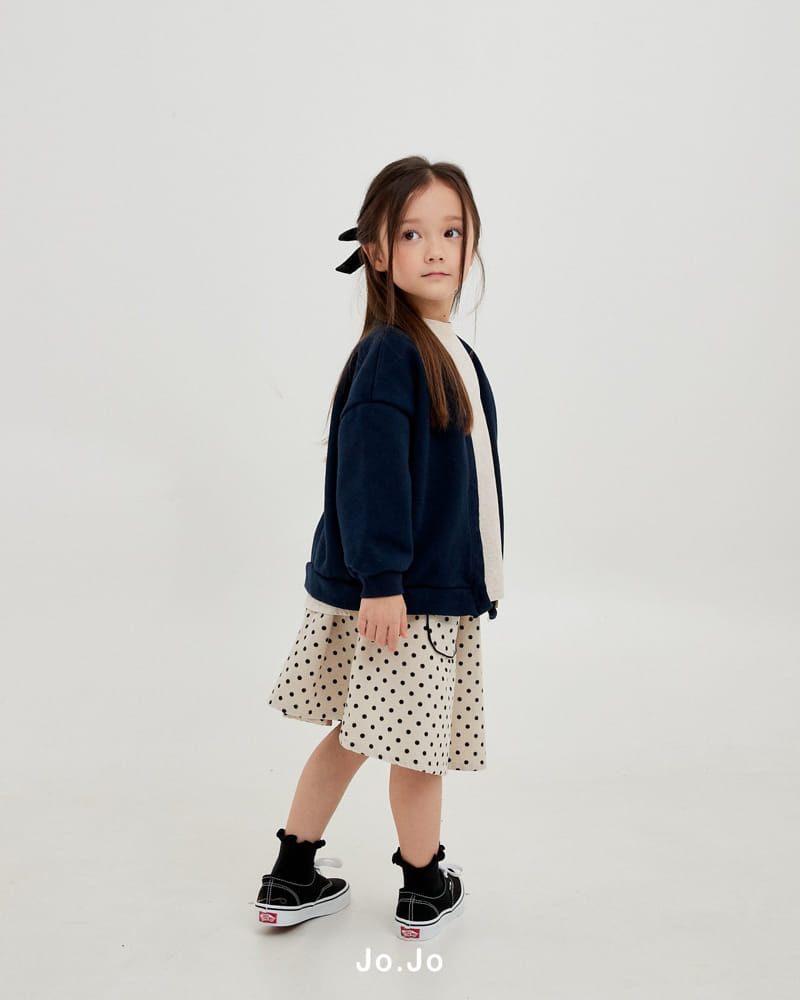 Jo Jo - Korean Children Fashion - #kidsshorts - Knit Terry Cardigan - 6