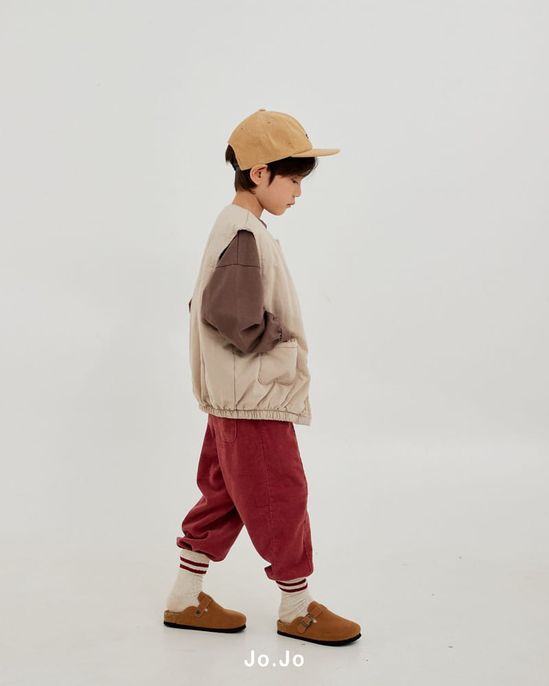 Jo Jo - Korean Children Fashion - #kidsstore - Fornt Slit Pants - 6