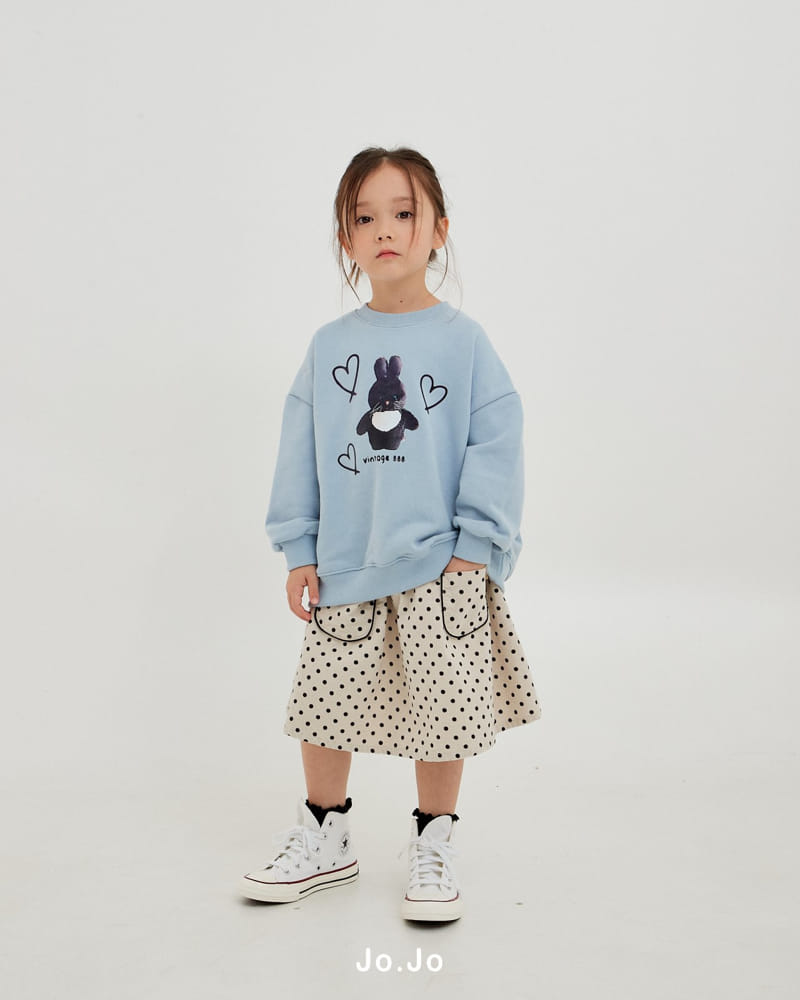 Jo Jo - Korean Children Fashion - #kidsstore - Black Rabbit Sweatshirt - 4