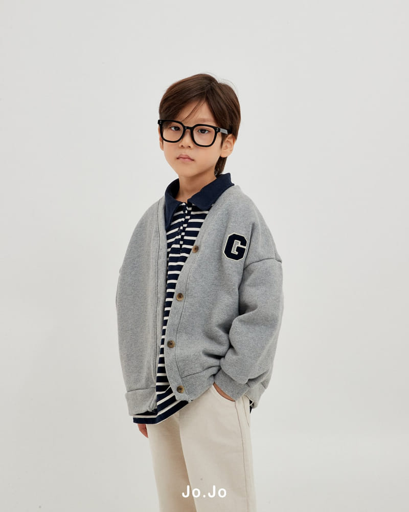 Jo Jo - Korean Children Fashion - #magicofchildhood - Knit Terry Cardigan - 11