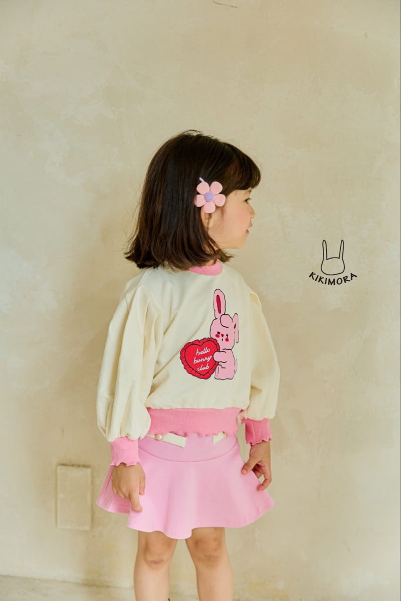 Kikimora - Korean Children Fashion - #childofig - Hello Bunny Sweatshirt - 9