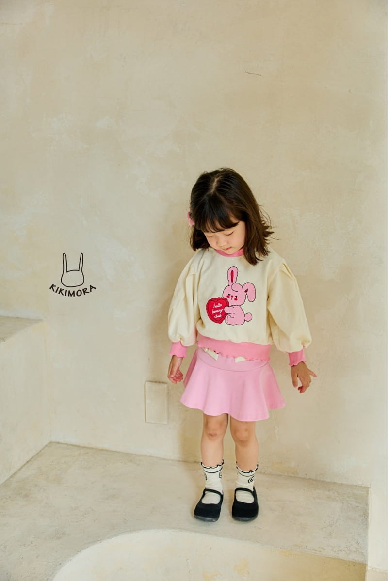 Kikimora - Korean Children Fashion - #stylishchildhood - Hello Bunny Sweatshirt - 8