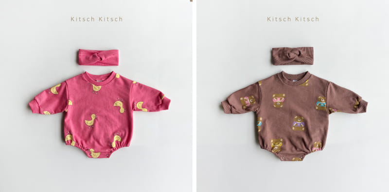 Kitsch Kitsch - Korean Baby Fashion - #babyoutfit - Sweet Bodysuit