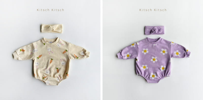 Kitsch Kitsch - Korean Baby Fashion - #babywear - Sweet Bodysuit - 3