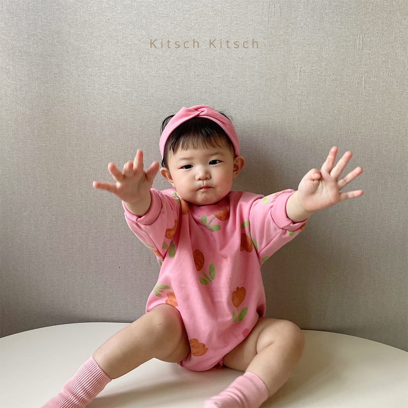 Kitsch Kitsch - Korean Baby Fashion - #onlinebabyshop - Sweet Bodysuit - 5