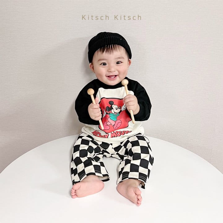 Kitsch Kitsch - Korean Children Fashion - #childofig - Hat M Raglan Top Bottom Set - 10