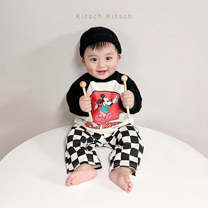 Kitsch Kitsch - Korean Children Fashion - #childofig - M Raglan Top Bottom Set - 9