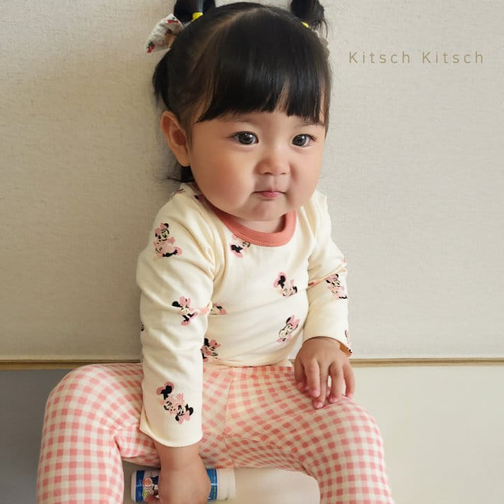 Kitsch Kitsch - Korean Children Fashion - #kidsshorts - D Pattern Check Easywear - 7