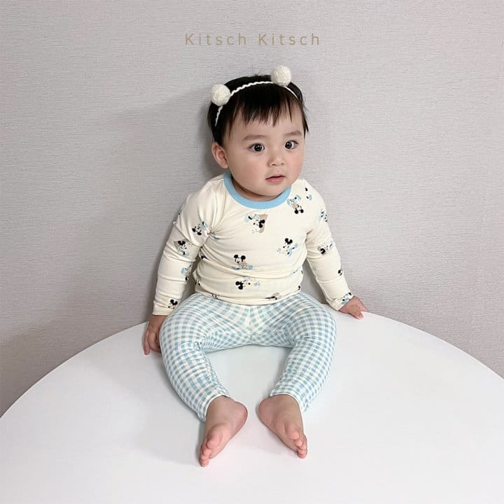 Kitsch Kitsch - Korean Children Fashion - #magicofchildhood - D Pattern Check Easywear - 12