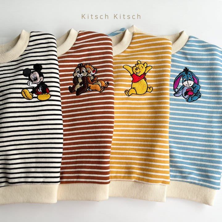 Kitsch Kitsch - Korean Children Fashion - #minifashionista - D Totom Stripes Top Bottom Set - 6