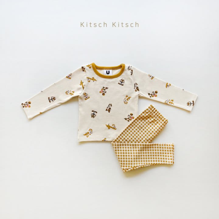 Kitsch Kitsch - Korean Children Fashion - #stylishchildhood - D Pattern Check Easywear