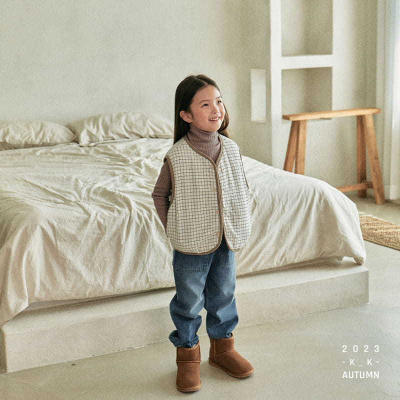 Kk - Korean Children Fashion - #childofig - Square Jeans - 6