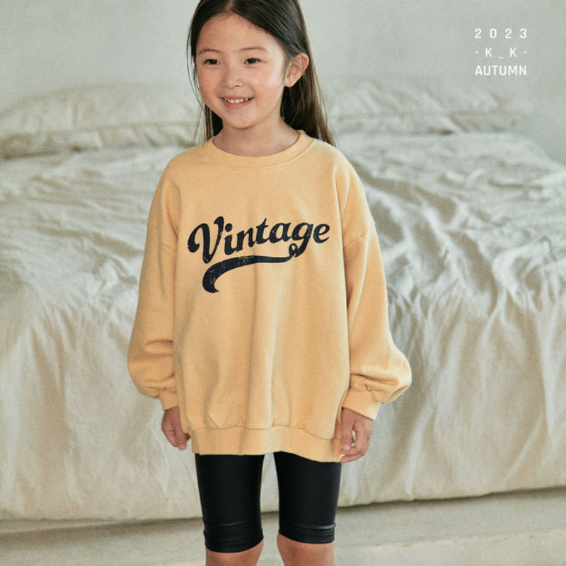 Kk - Korean Children Fashion - #childofig - Vintage Sweatshirt - 3