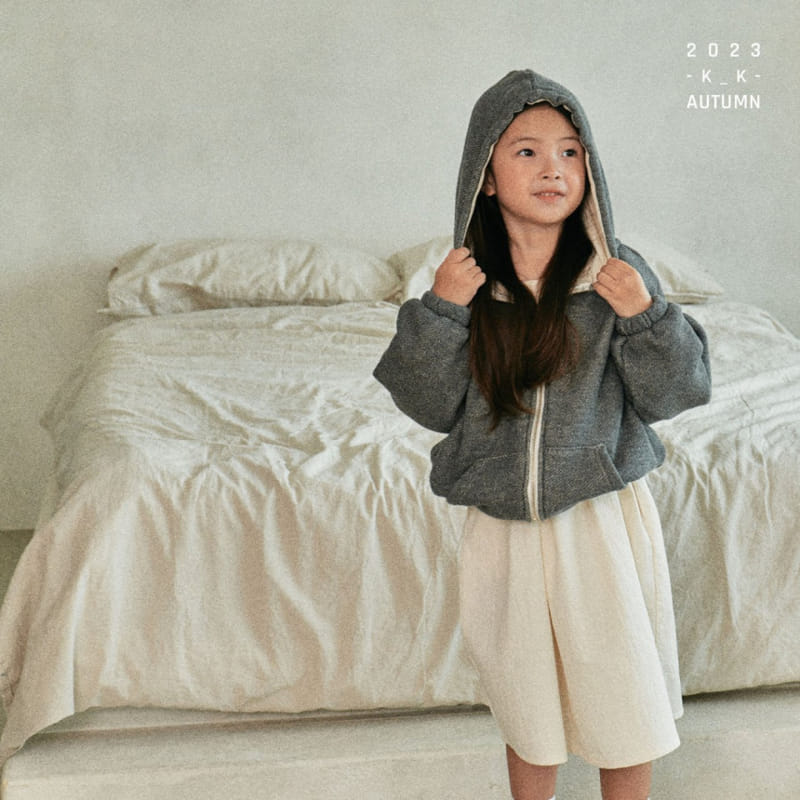 Kk - Korean Children Fashion - #childofig - Bocasi Hoody Zip-up - 4