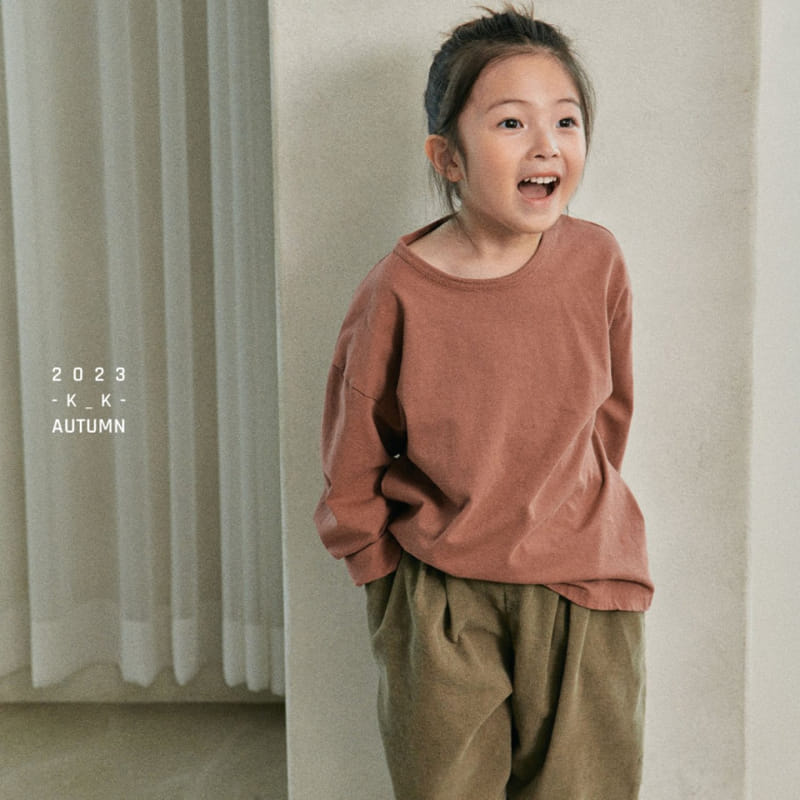 Kk - Korean Children Fashion - #childofig - Basic Tee - 2