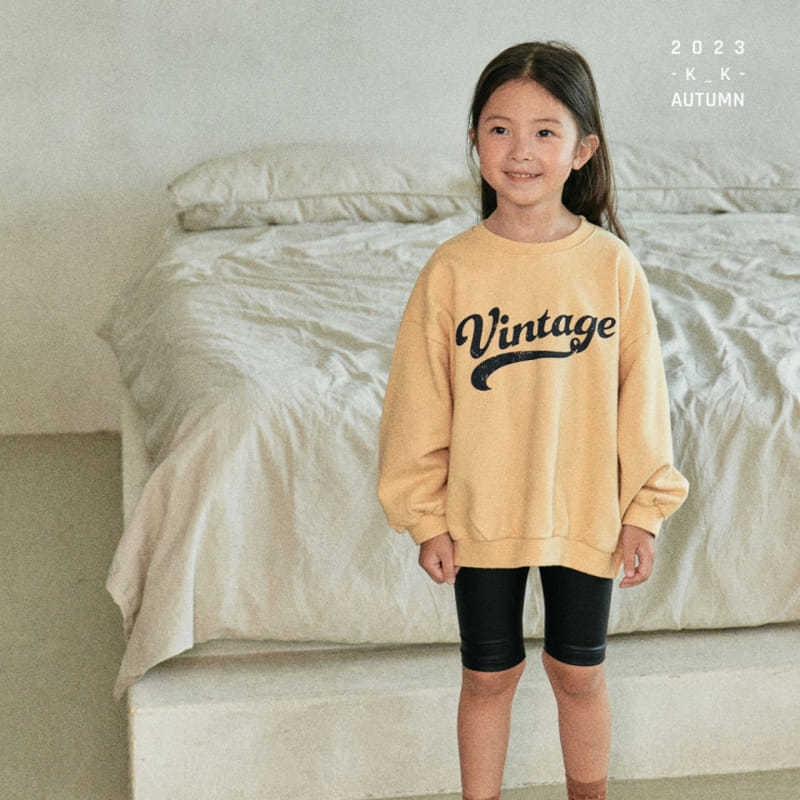 Kk - Korean Children Fashion - #childofig - Vintage Sweatshirt - 4