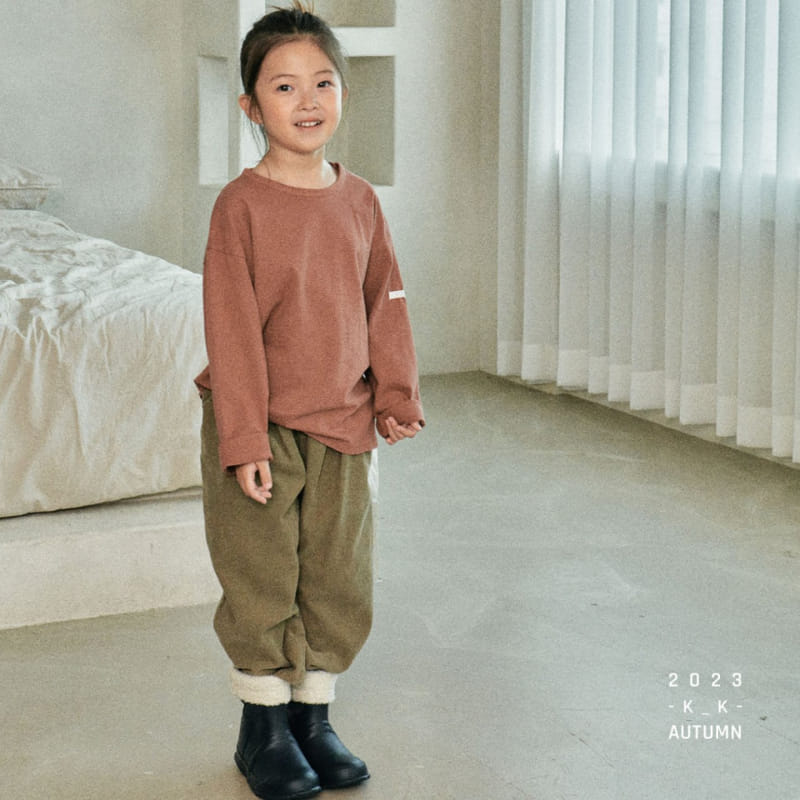 Kk - Korean Children Fashion - #childofig - Basic Tee - 4