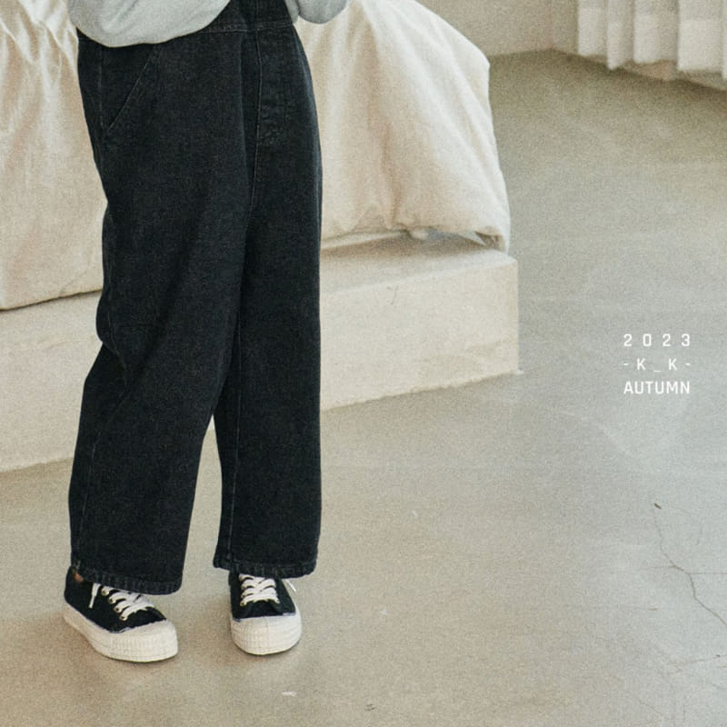 Kk - Korean Children Fashion - #designkidswear - Denim Dungarees - 11