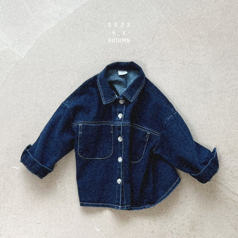 Kk - Korean Children Fashion - #designkidswear - Tomboy Denim Shirt