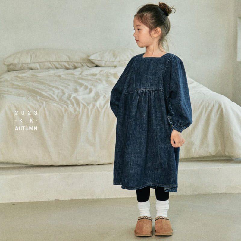 Kk - Korean Children Fashion - #designkidswear - Page Denim one-piece - 4