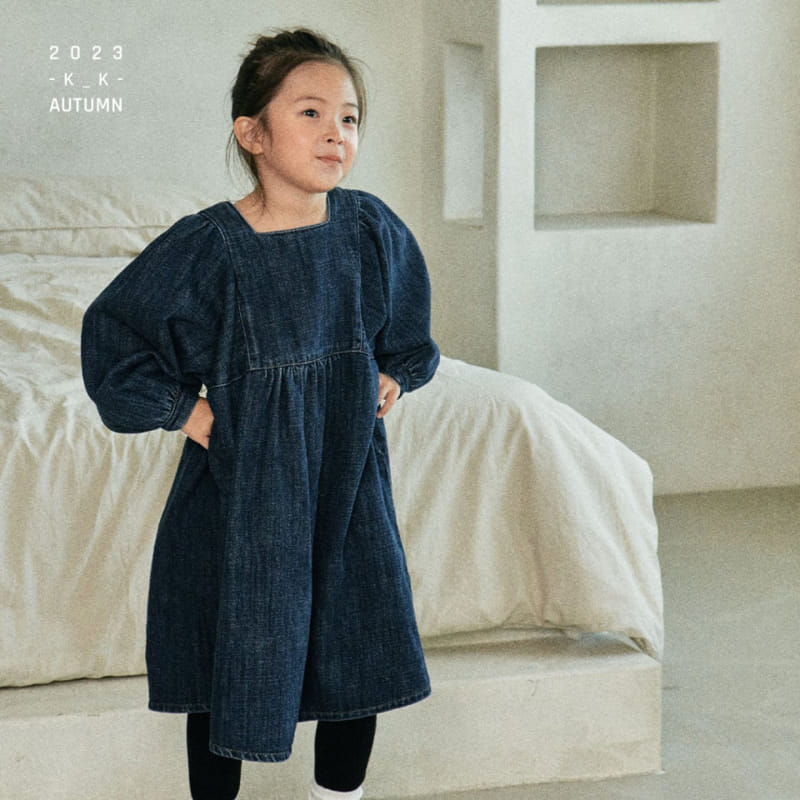 Kk - Korean Children Fashion - #fashionkids - Page Denim one-piece - 5