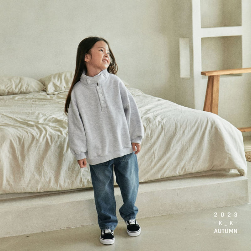 Kk - Korean Children Fashion - #kidsstore - Square Jeans - 12