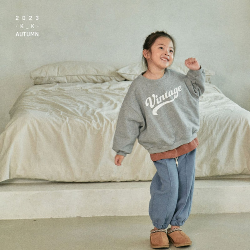 Kk - Korean Children Fashion - #kidzfashiontrend - Vintage Sweatshirt - 10