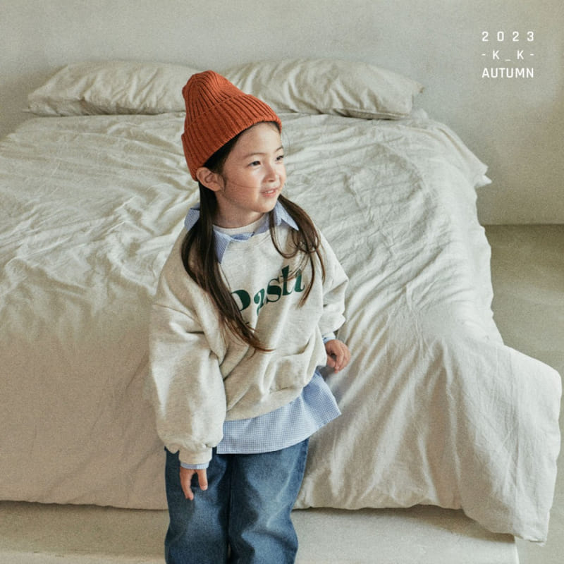 Kk - Korean Children Fashion - #kidzfashiontrend - Pasta Sweatshirt - 7