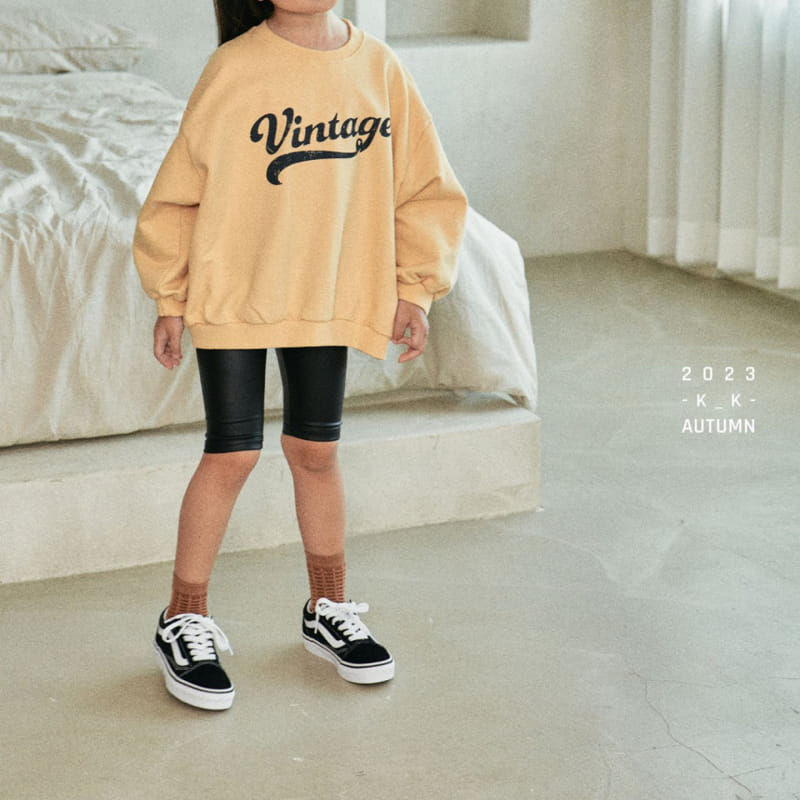 Kk - Korean Children Fashion - #magicofchildhood - Leather Leggings - 8