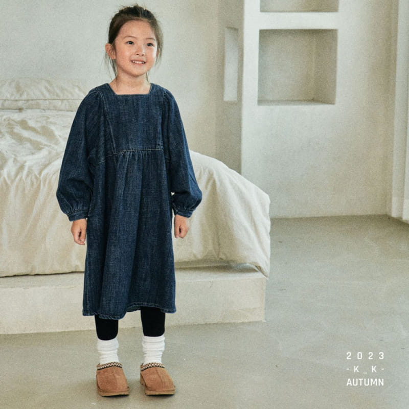 Kk - Korean Children Fashion - #magicofchildhood - Page Denim one-piece - 11