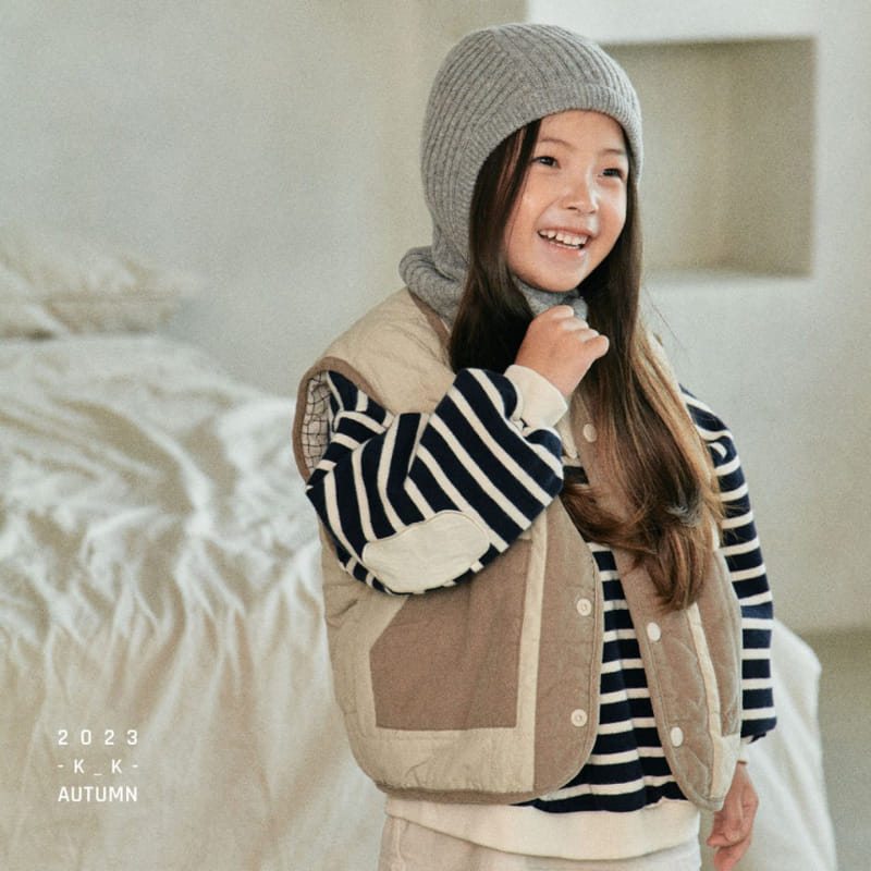 Kk - Korean Children Fashion - #minifashionista - Reversible Vest - 11