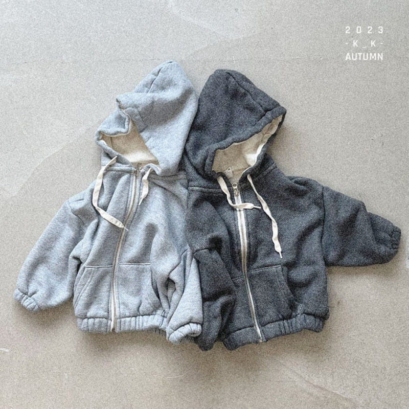 Kk - Korean Children Fashion - #minifashionista - Bocasi Hoody Zip-up