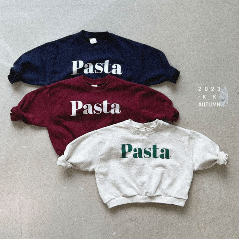 Kk - Korean Children Fashion - #minifashionista - Pasta Sweatshirt - 11