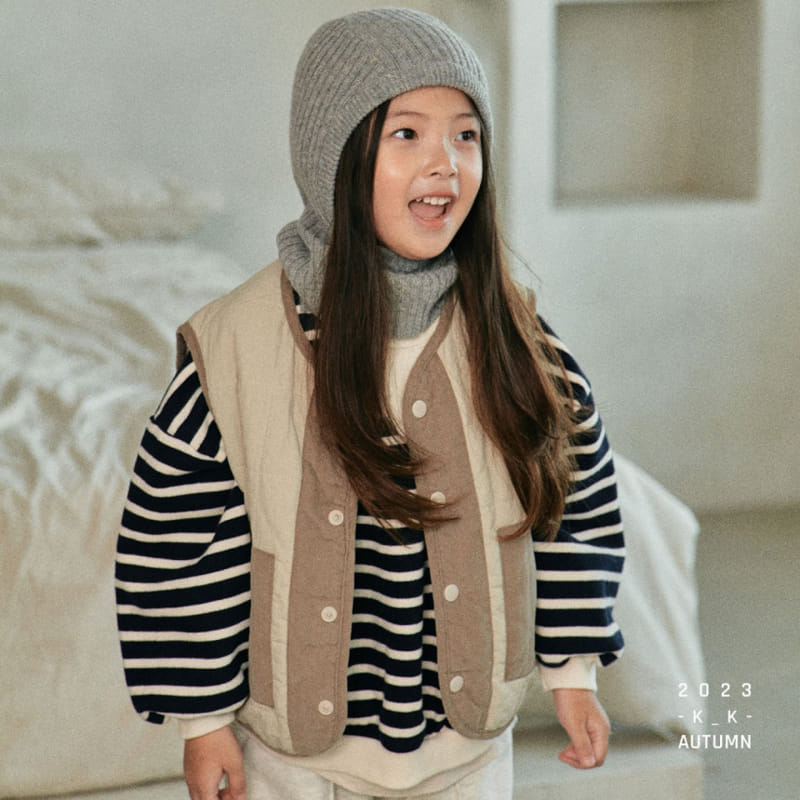 Kk - Korean Children Fashion - #prettylittlegirls - Reversible Vest - 12