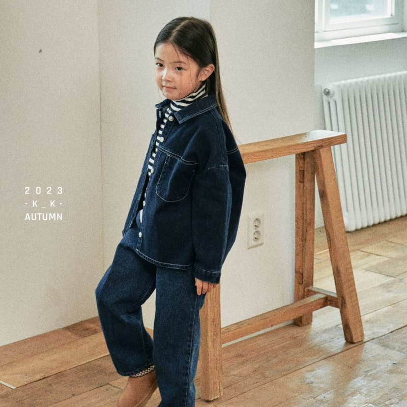 Kk - Korean Children Fashion - #stylishchildhood - America Jeans - 7