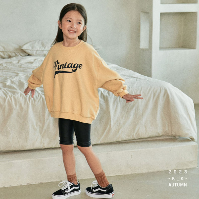 Kk - Korean Children Fashion - #stylishchildhood - Vintage Sweatshirt - 2