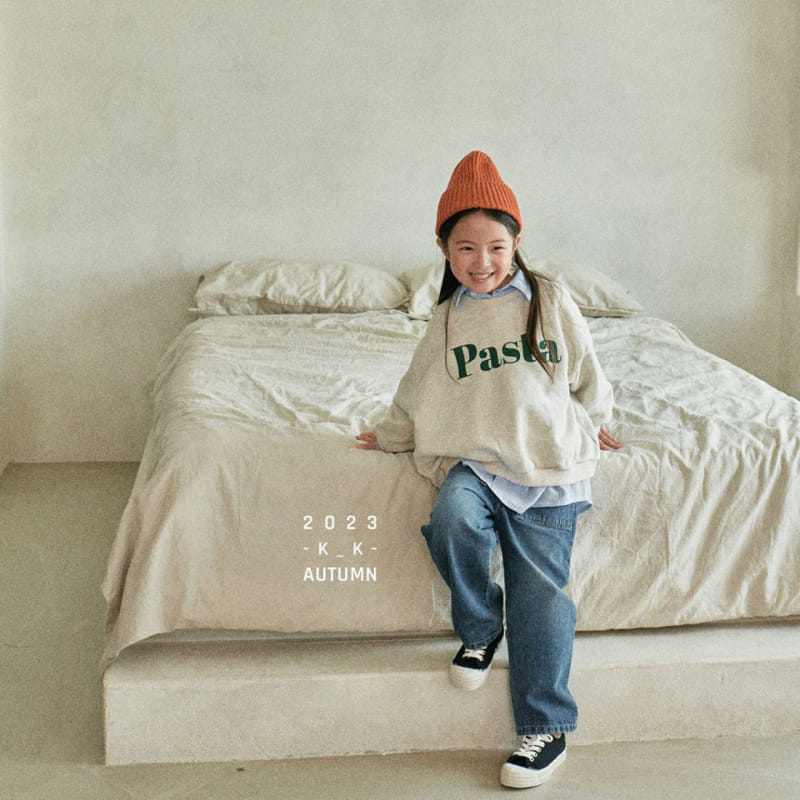 Kk - Korean Children Fashion - #todddlerfashion - Square Jeans - 4